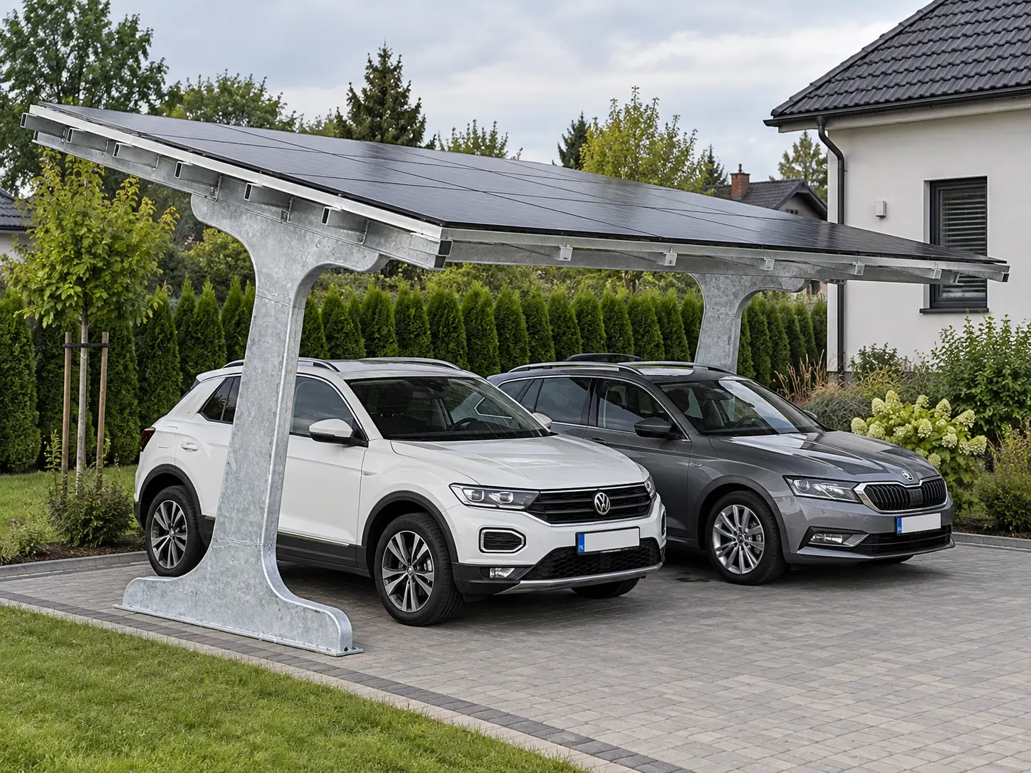 Konstrukcja pod indywidualną instalację PV